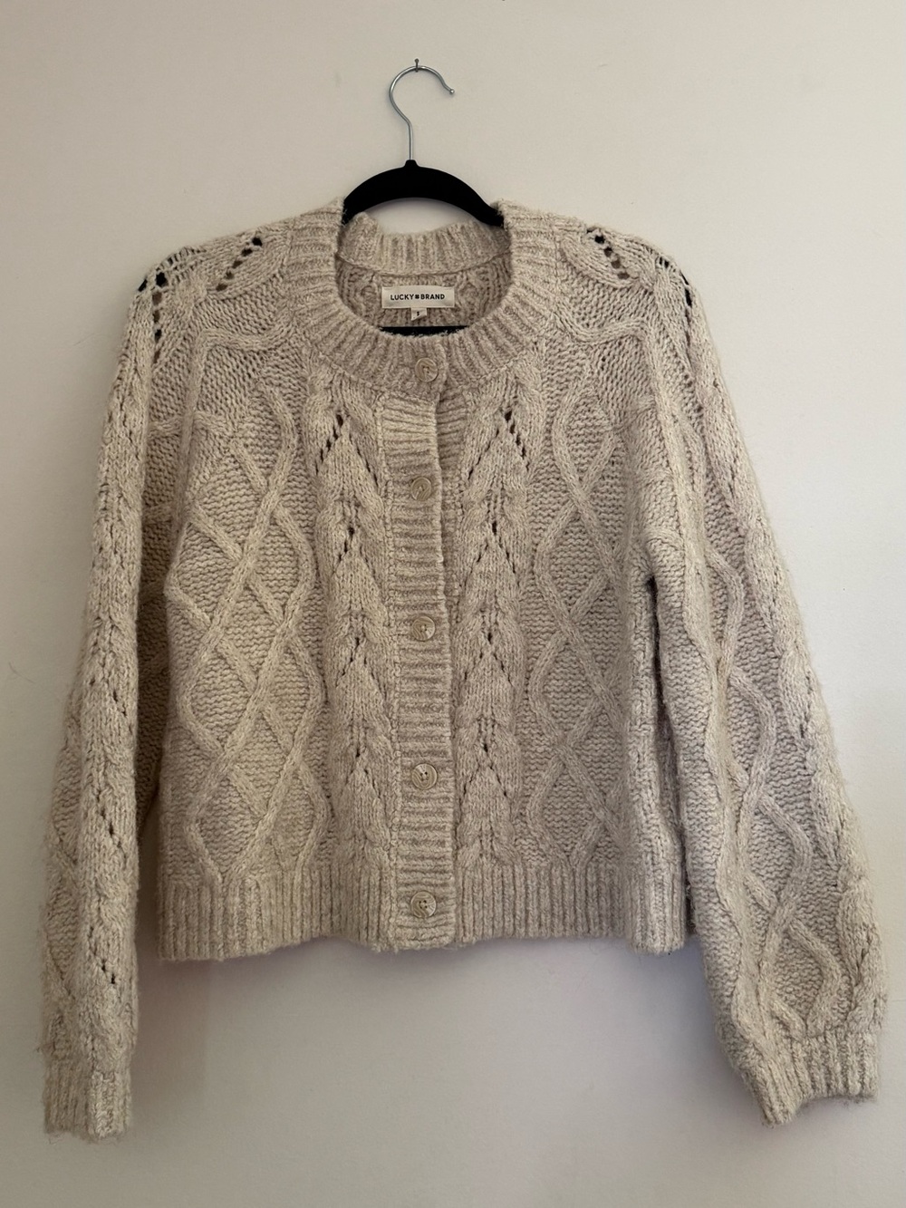Lucky brand button up sweater